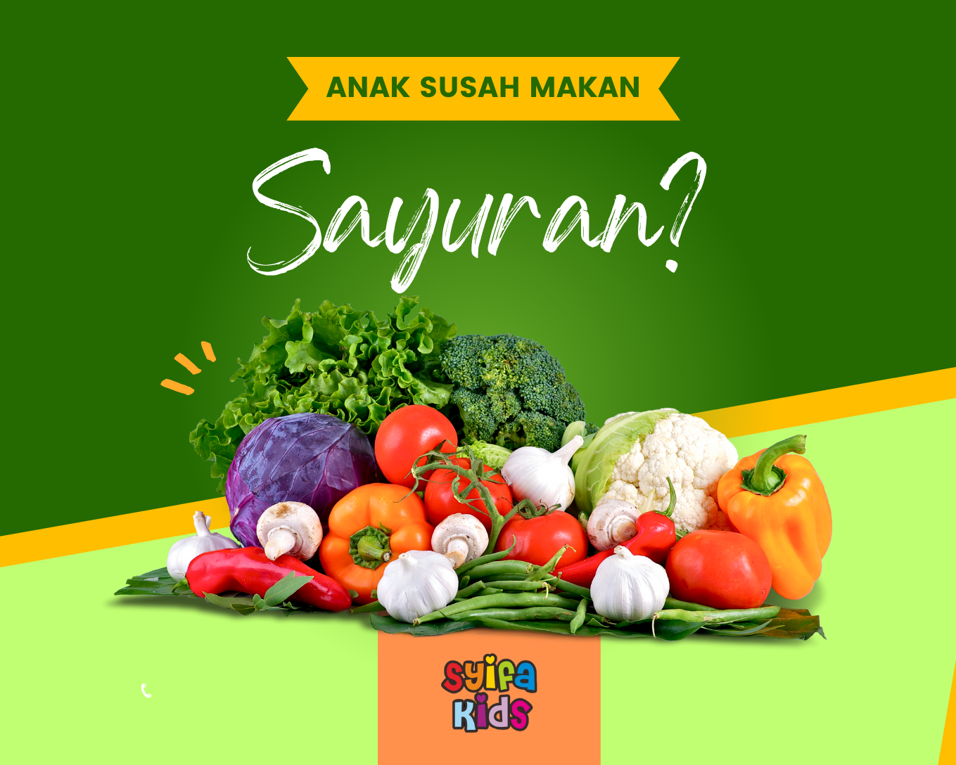 Trik Ibu untuk Mengatasi Anak Susah Makan Sayur