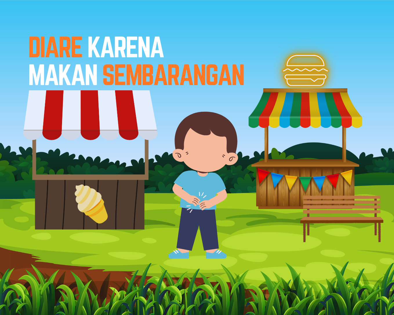 Anak Diare Setelah Jajan di Pinggir Jalan, Solusinya Apa ya?
