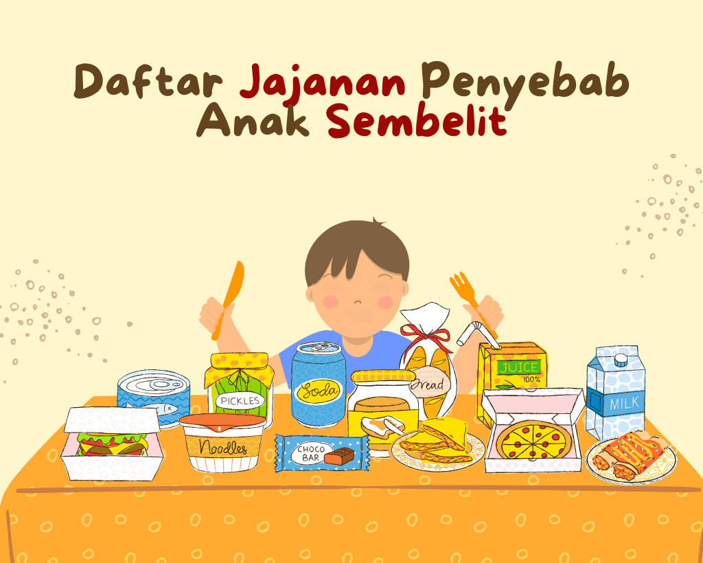 Catat, Daftar Jajanan yang Berpotensi Bikin Anak Sembelit