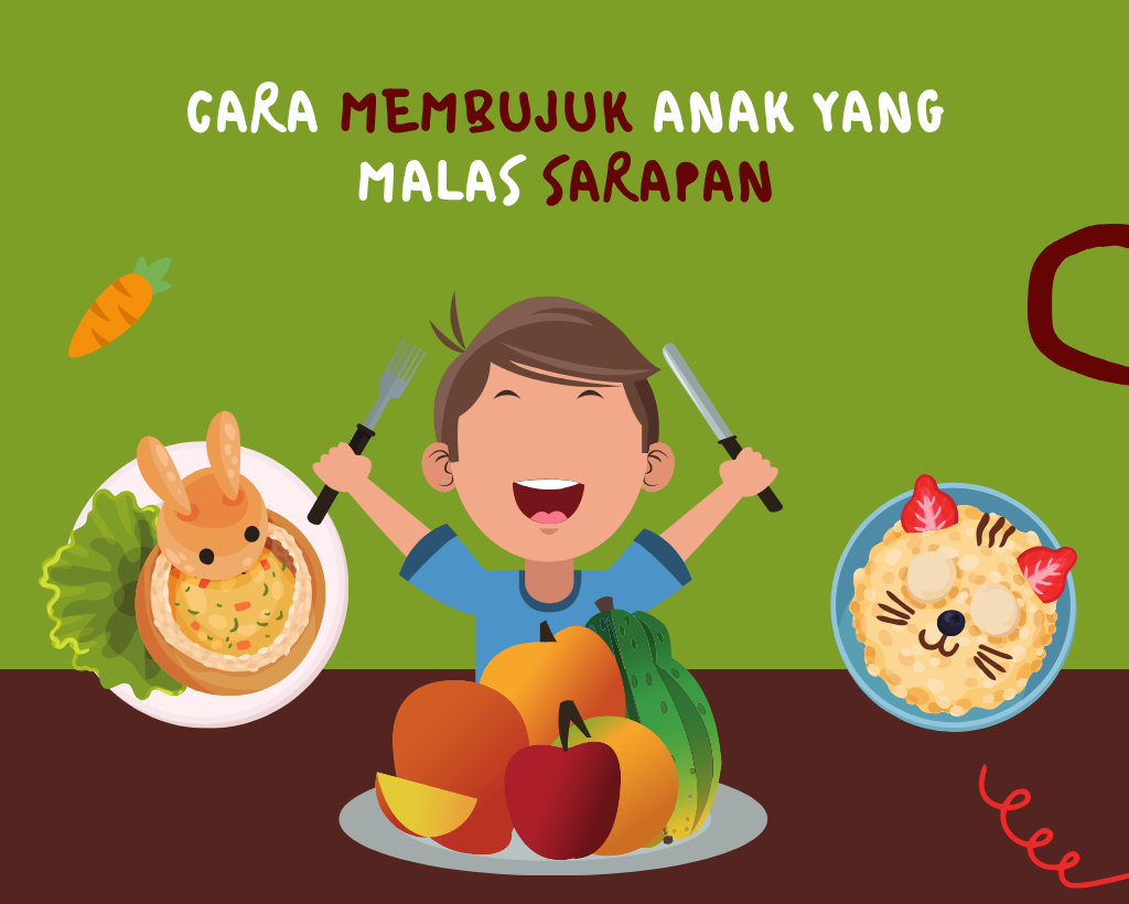 6 Cara Ampuh Membujuk Anak yang Jarang Mau Sarapan