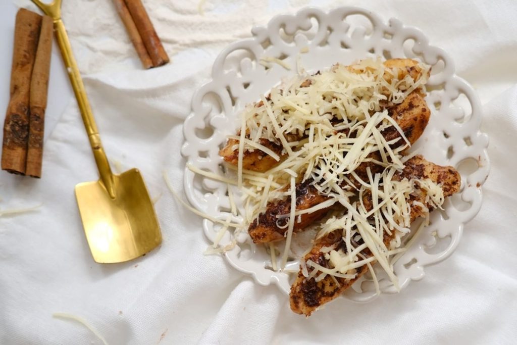 Pisang Bakar Cokelat Keju