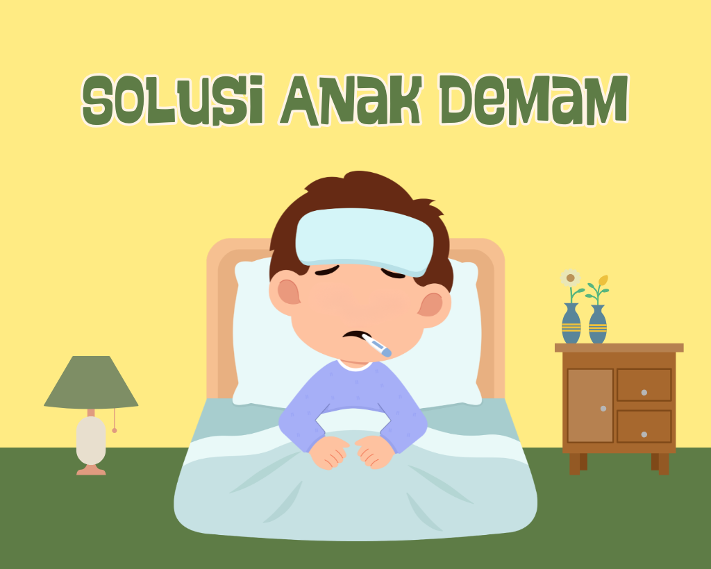 Tubuh Anak Berkeringat saat Demam, Apakah Pertanda Sembuh?