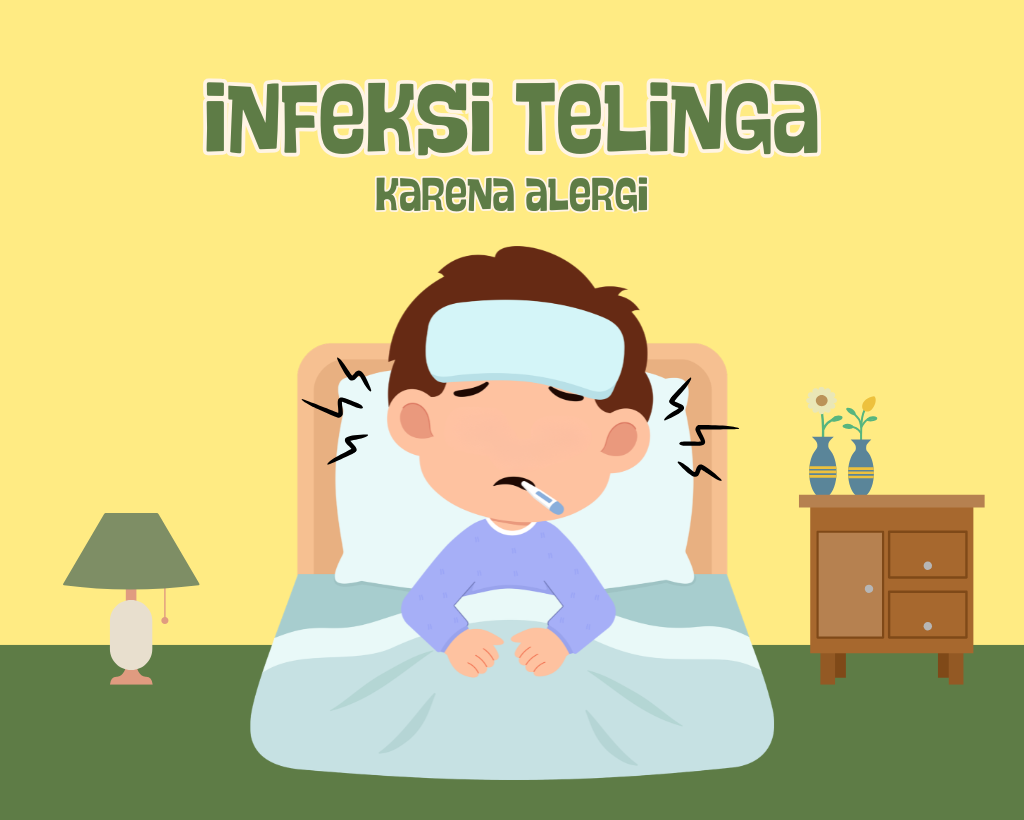 Selain Gatal, Alergi Juga Bisa Menyebabkan Anak Infeksi Telinga